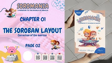 SOROBAN - Learn japanese abacus with SOROMANIA - Part 1 - Chapter 1: The soroban layout - exercise