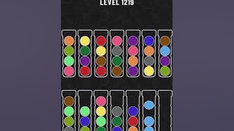 【Ball Sort Puzzle】Level.1219