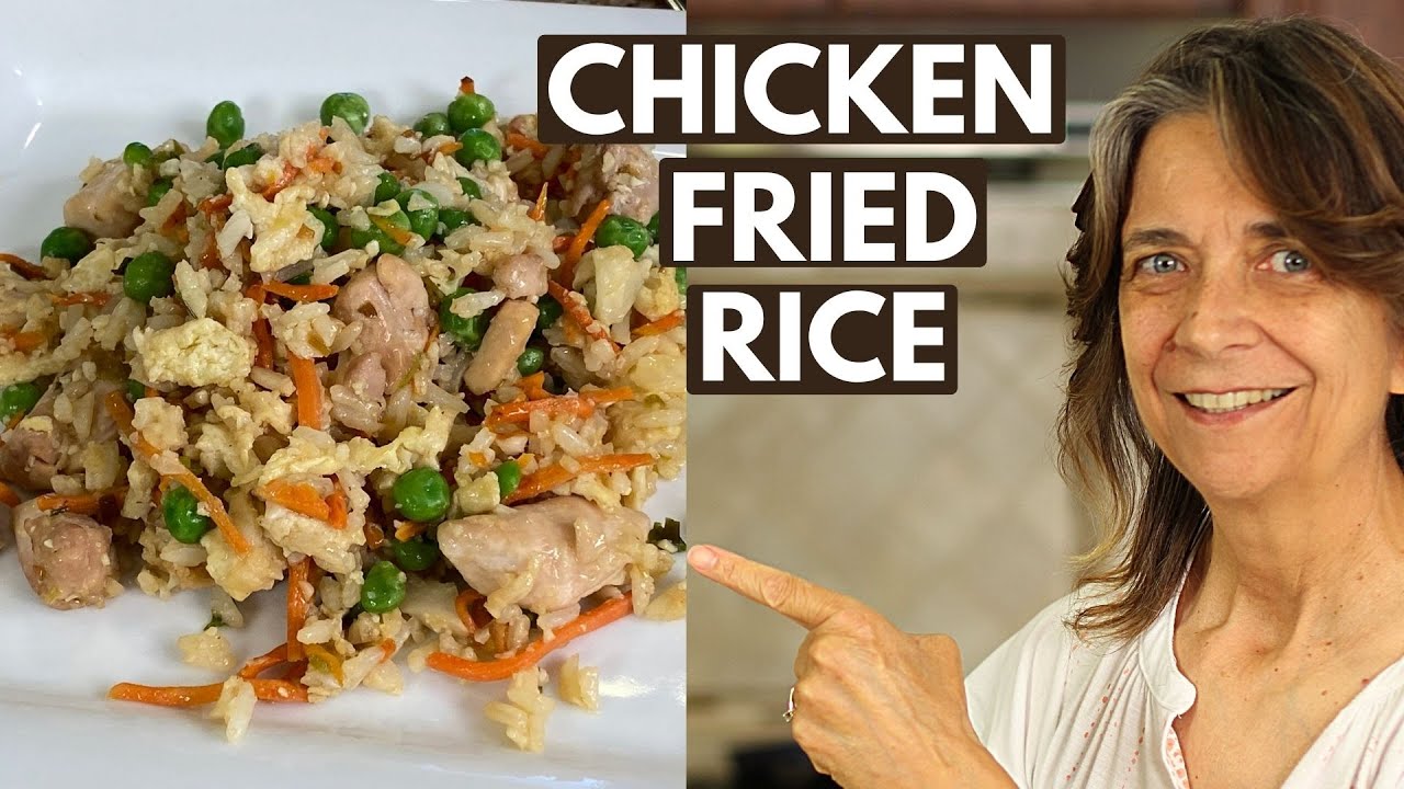 Chicken Fried Rice   Healthy & Low Carb   Delicious One Pot Meal   Rockin Robin Cooks