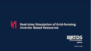 Real-time Simulation of Grid-forming Inverter-based Resources