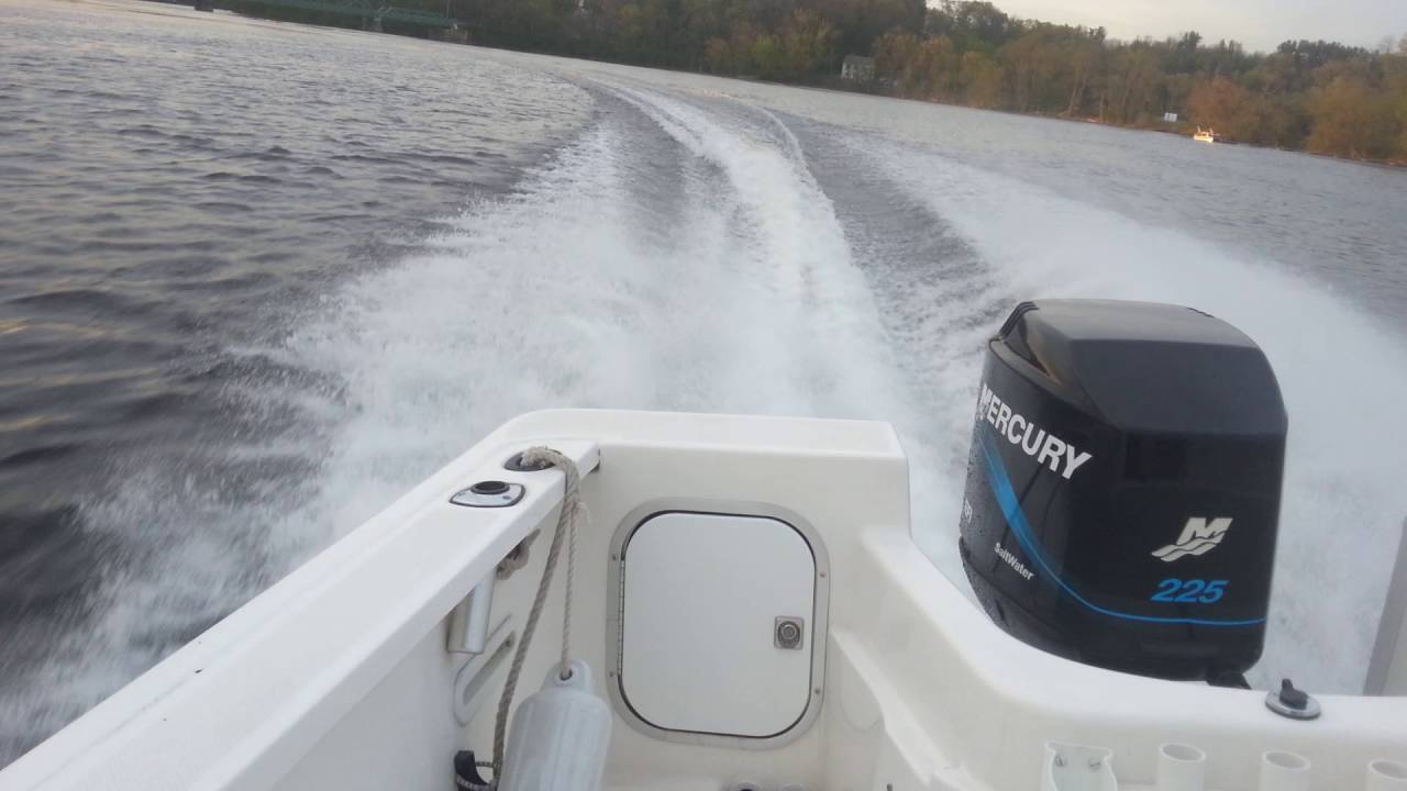 MERCURY 225 EFI TROPHY 21.7 ft Walkaround YouTube
