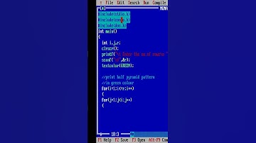 Half Pyramid Pattern in C  Printing Pattern in C#c #shorts #patterns