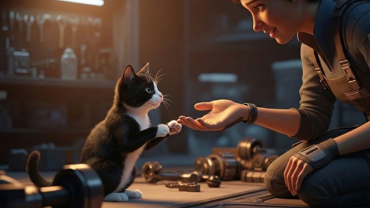 Nobody Wants Me…” Whispered the Cat — Until a Woman Mechanic Adopted Her | HFY