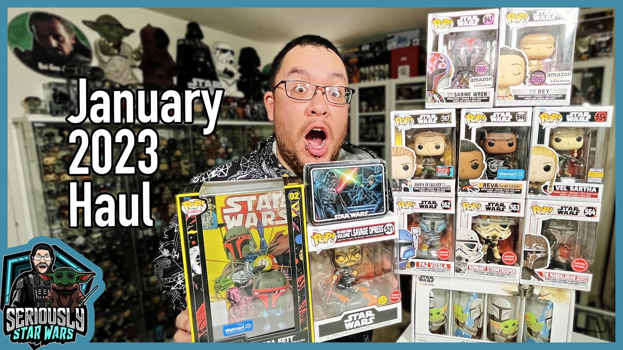 So Many Funko Pops! | Star Wars Haul January 2023