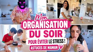 ORGANISATION DU SOIR AVEC 4 ENFANTS | MÉNAGE, SKINCARE, REPAS …