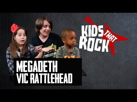 Megadeth's Vic Rattlehead - Kids That Rock