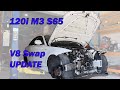 120i M3 S65 V8 Swap | From our new workshop