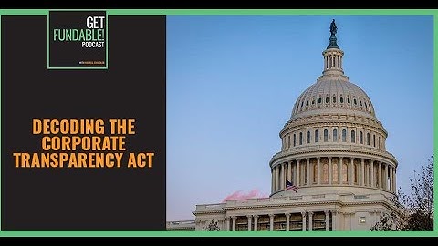 Decoding The Corporate Transparency Act