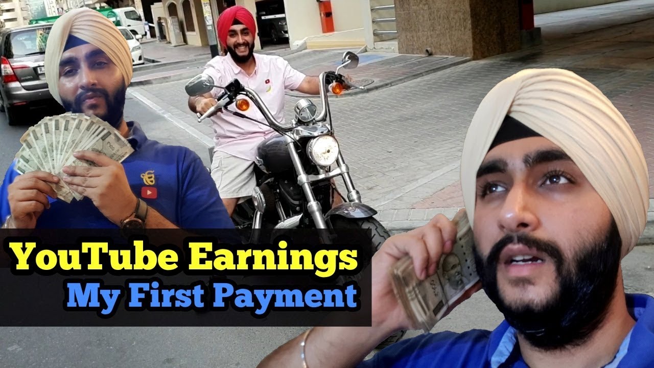 My First Youtube Payment ❤ Adsense Earnings 💰💵