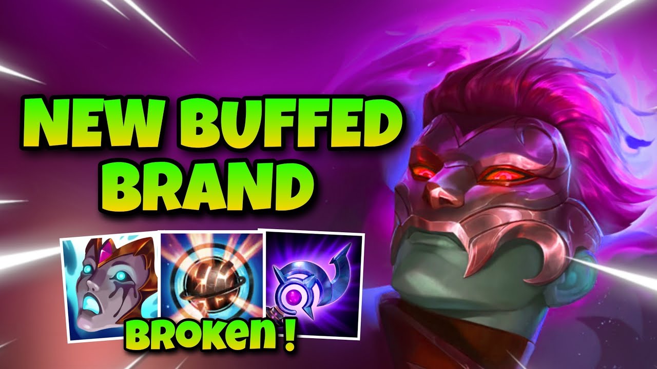 NEW BUFFED BRAND WILD RIFT IS SUPER STRONG !! ( BEST BUILD ) - YouTube