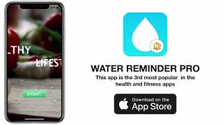 Water Reminder Pro & Daily Water Tracker (iOS) screenshot 2