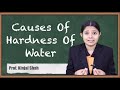 Causes Of Hardness Of Water