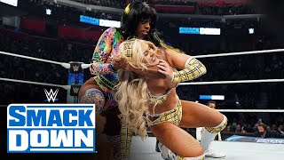 Naomi battles Tiffany Stratton for future title match: SmackDown highlights, April 12, 2024