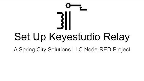Set Up a Keyestudio Relay