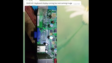 DH61HO !! VGA PORT NOT WORK !! 2021 !! MOTHERBORED !