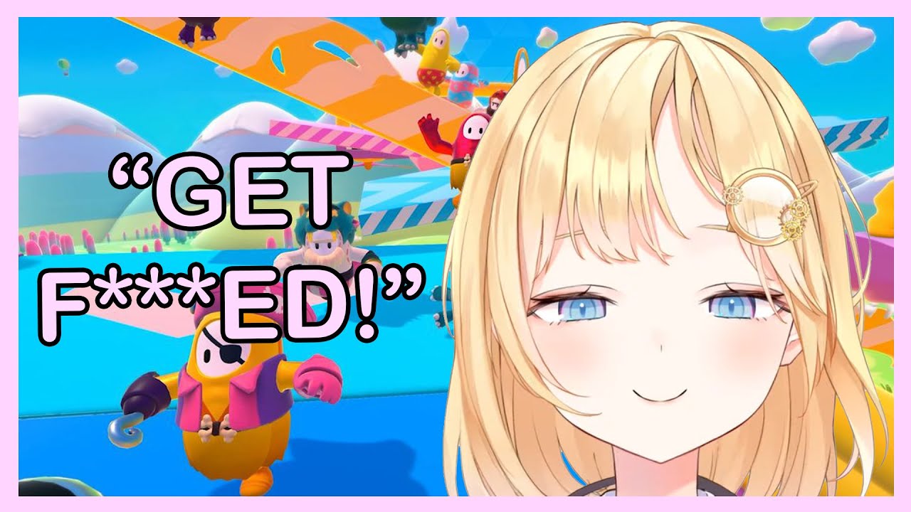 Amelia being TOXIC in Fall Guys!