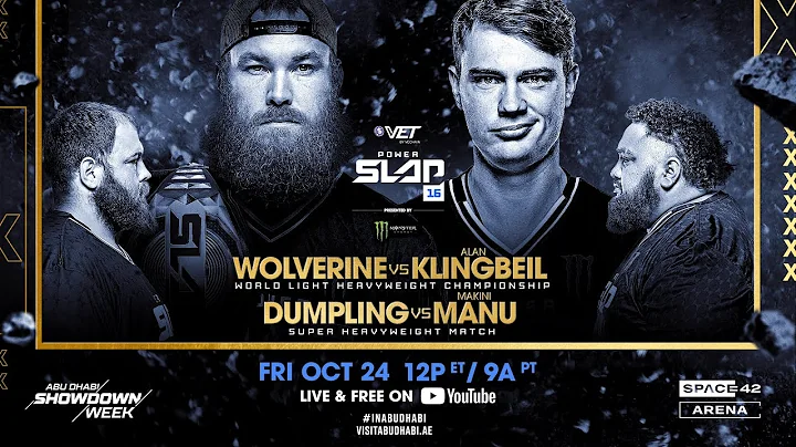 Power Slap 16: WOLVERINE vs KLINGBEIL | CHAMPIONSHIP CLASH 🏆