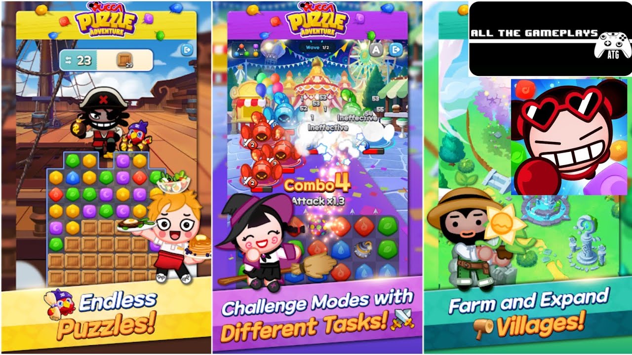 Novo jogo para celular Pucca Puzzle Adventure já está disponível para  pré-registro