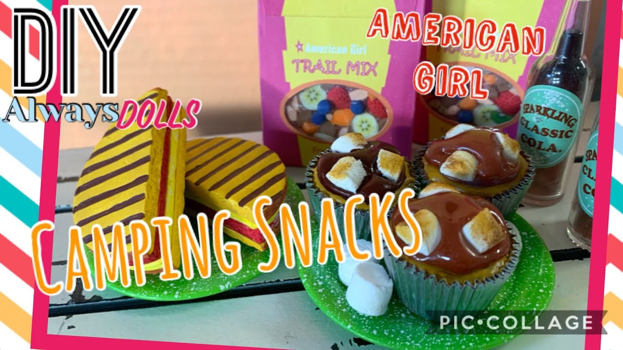 DIY American Girl Camping Snacks - YouTube