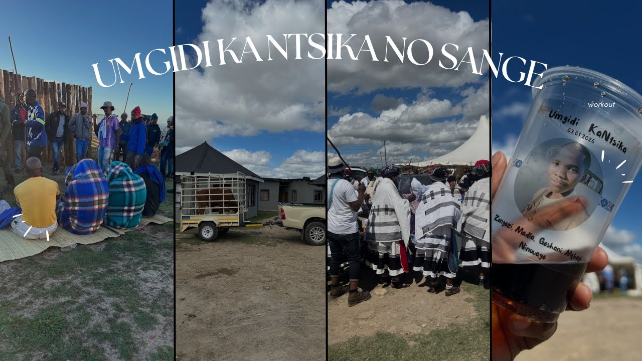 Day 1 and 2 of Umgidi ka Ntsika no Sange Vlog || South African YouTuber.