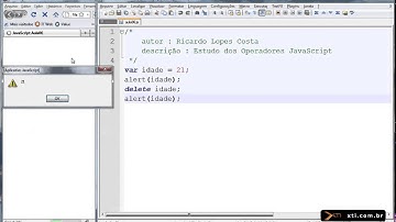 Universidade XTI - JavaScript - 13 - Operadores Especiais