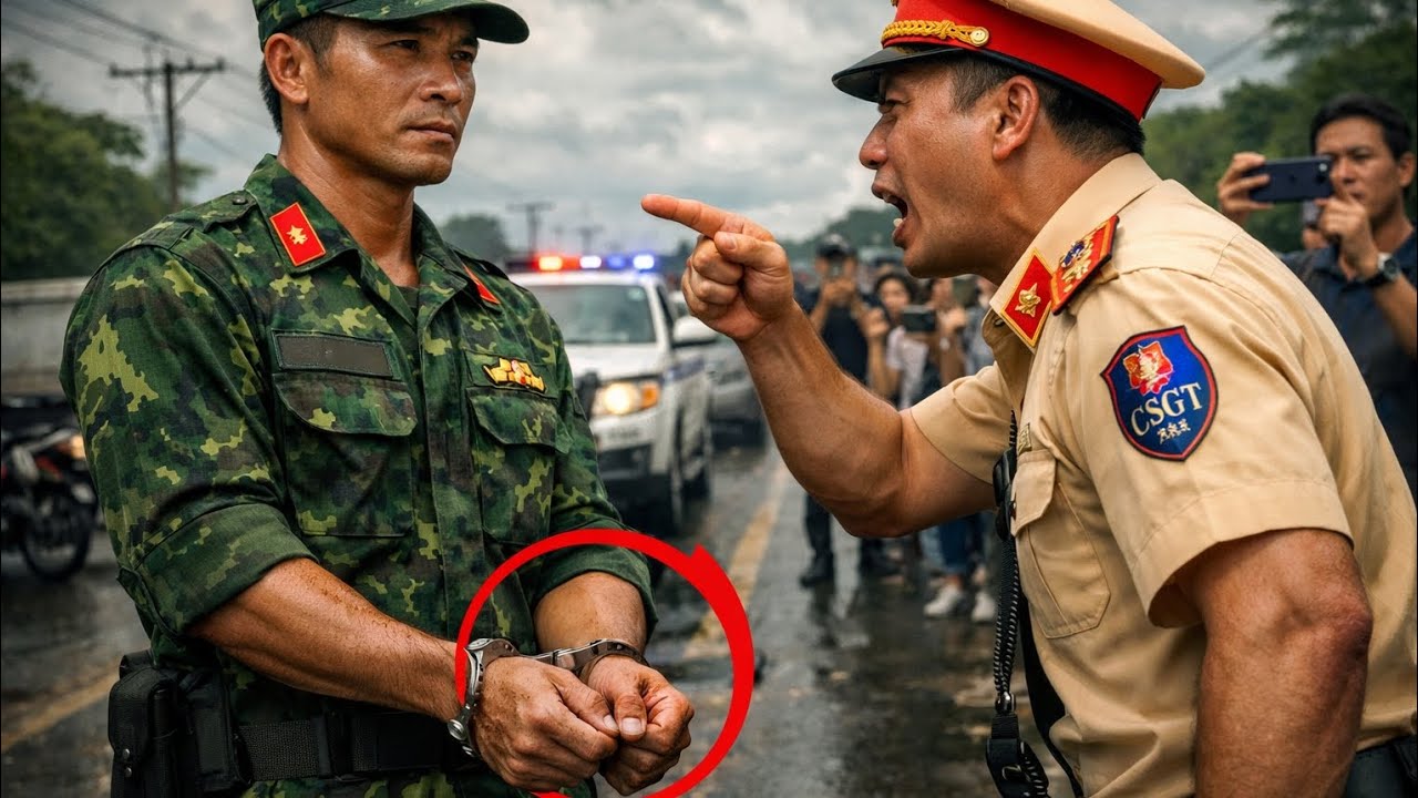Khi CSGT Còng Tay Một Trung Tá Đang Làm Nhiệm Vụ – Chuyện Gì Xảy Ra Sau Đó?