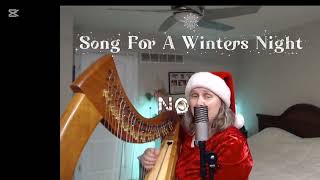Song For A Winters Night | Harp and Voice @LisaWarrenMusic