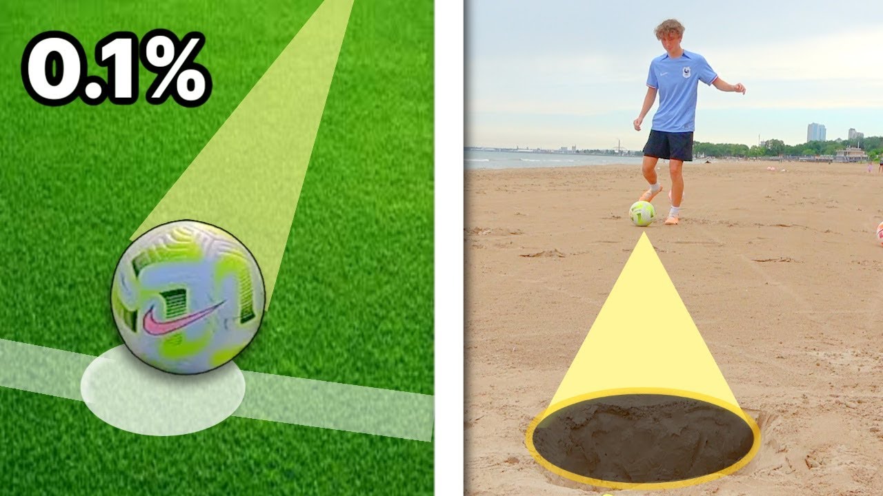 PRECISION Soccer Trick Shot Challenge! YouTube