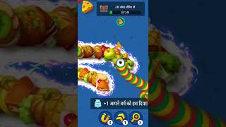 WormsZone.io # 32Game of earthworms- Rắn Săn Mồi, rắn đen huyền thoại, kịch tính|