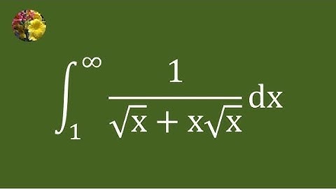 Evaluating the improper integral using basic techniques
