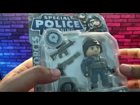 Personnage articulé Playmobil Playmo-Friends 70858 Police (5 pcs)