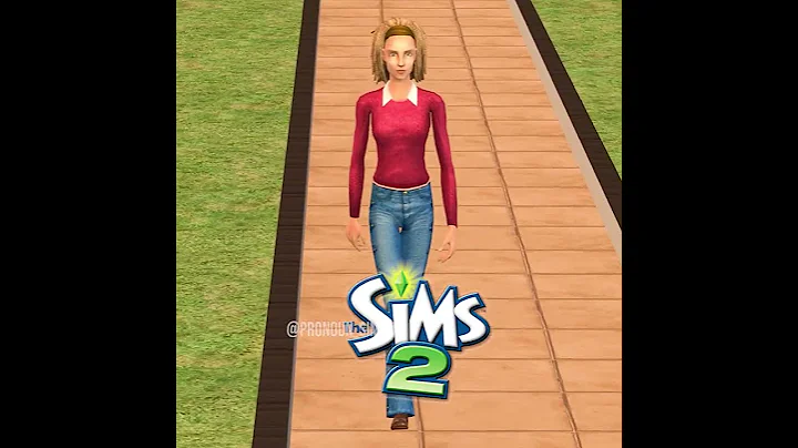 The Sims Evolution, Walking Styles #shorts