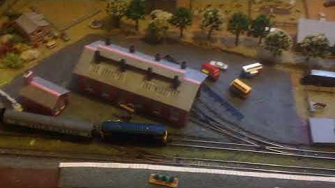 Minitrix class 27 running on my n gauge model railway