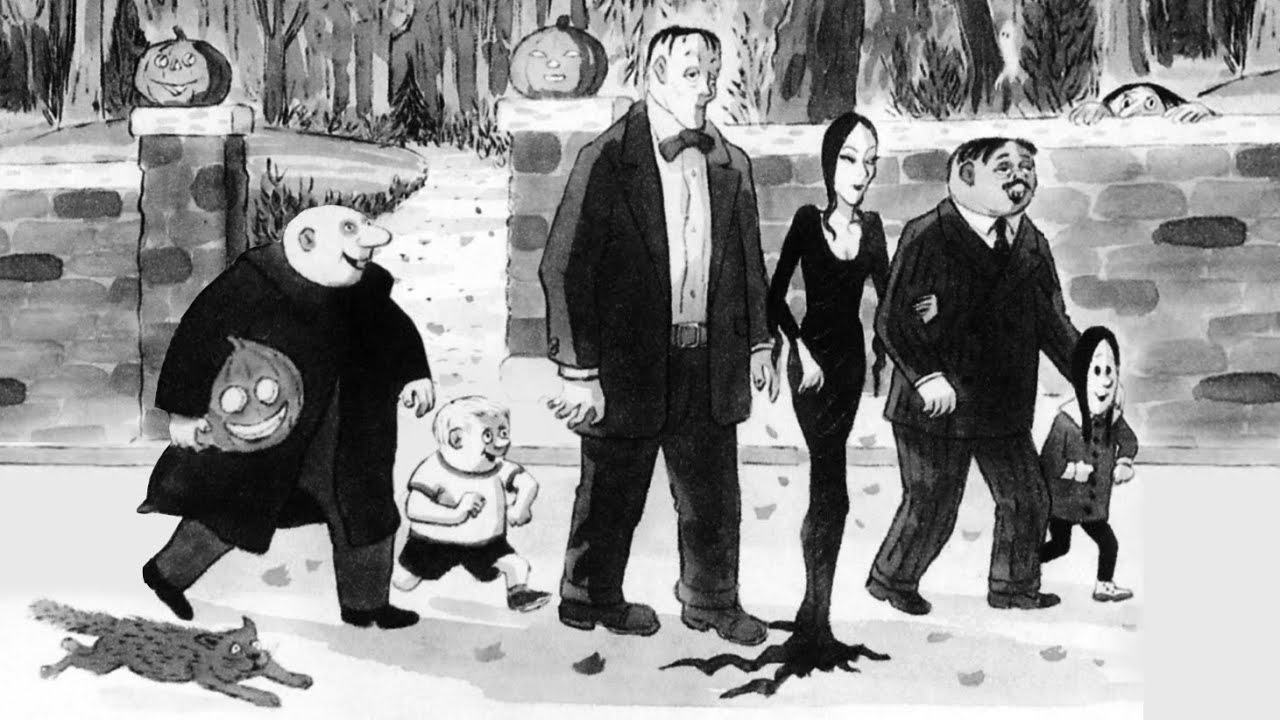 Familia addams comics