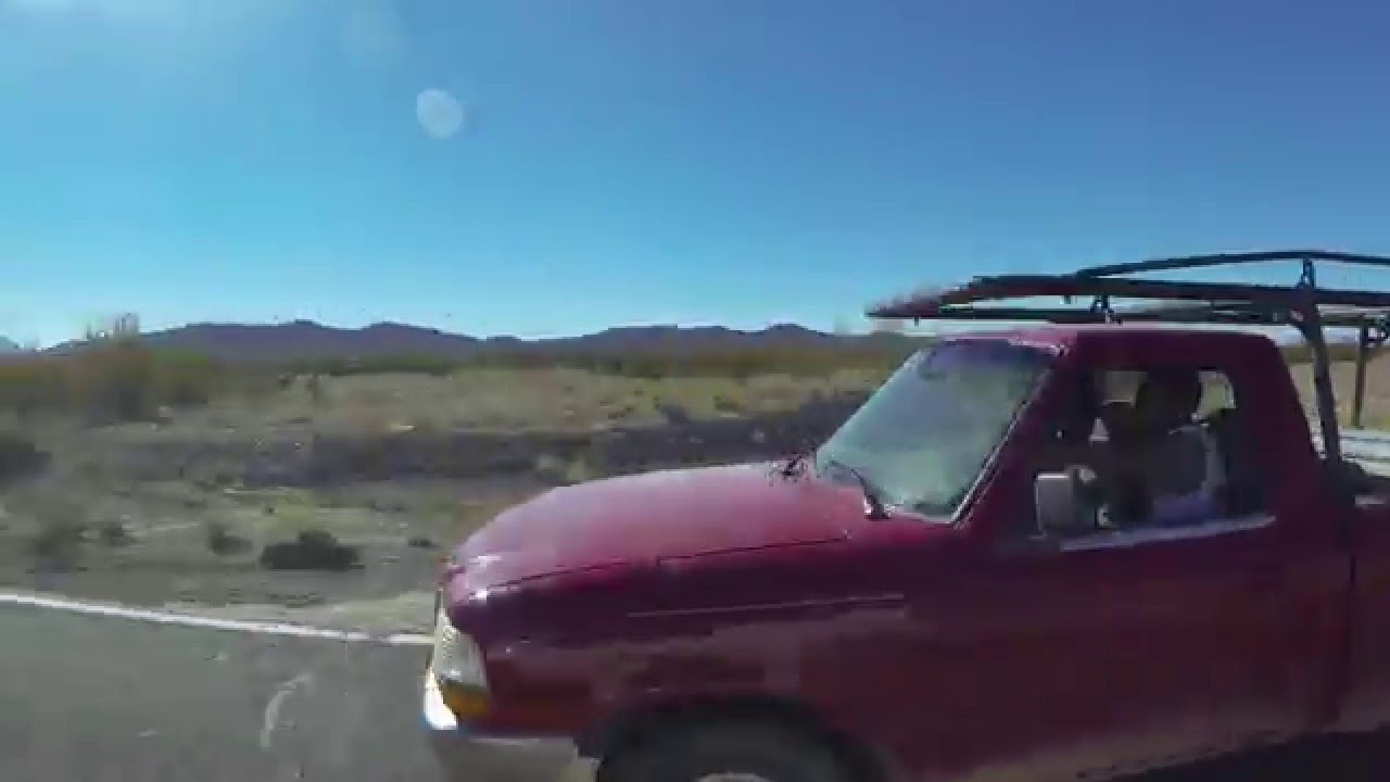 Passenger View through Why, Arizona on AZ SR 85 South to AZ SR 86 East, GP010025