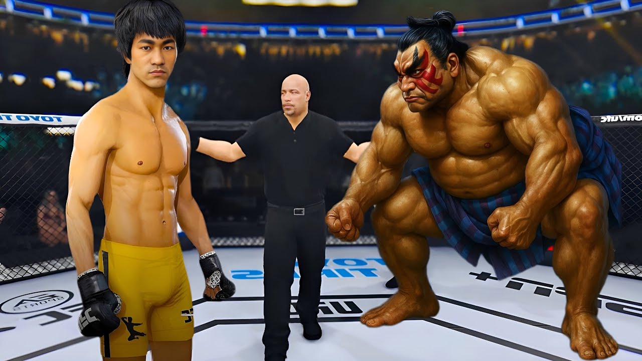 PS5 | Bruce Lee vs. Big Master [EA Sport UFC 4]🥊