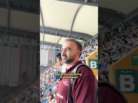 Why I finally attended a cricket match #greenindia