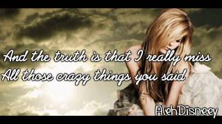 Avril Lavigne | Wish you were here Lyrics On Screen HD