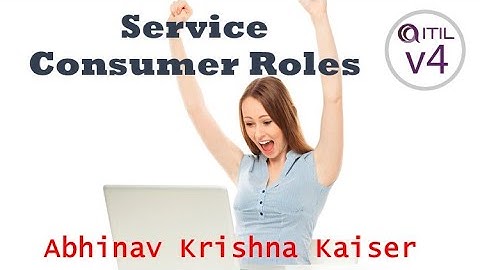 ITIL Service Consumer Roles