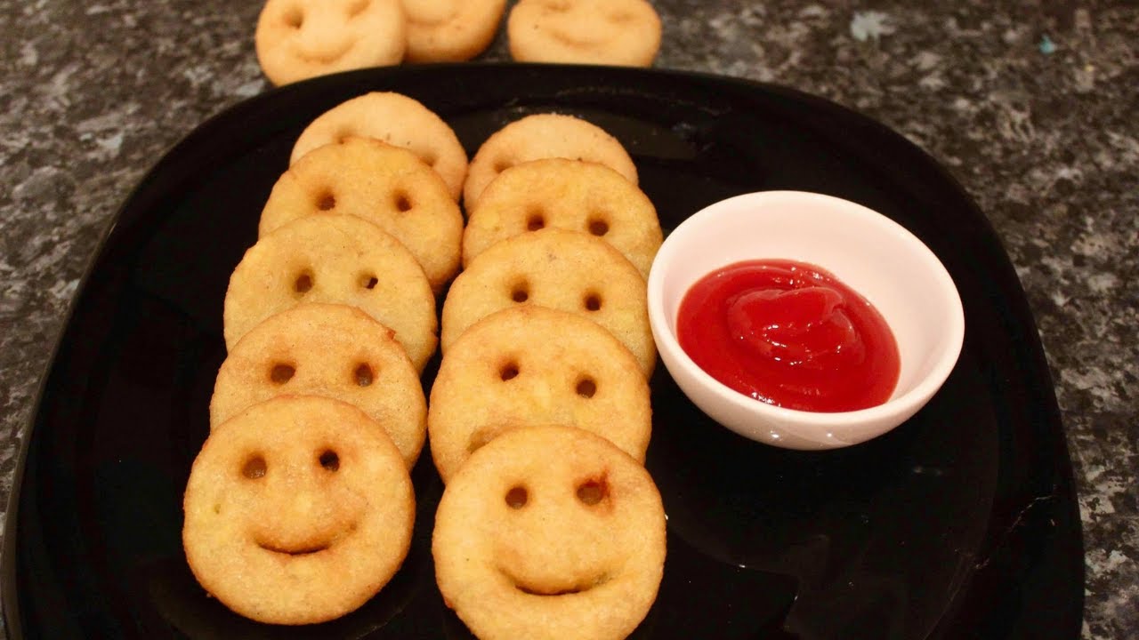 Potato Smiley recipe Potato Smiles Mccain Smiles recipes Neelo's