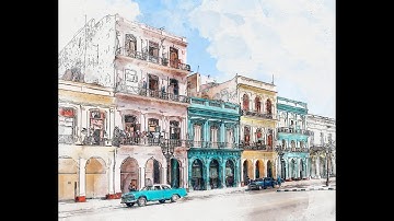 Video Tutorial Urban Sketch Photoshop Action