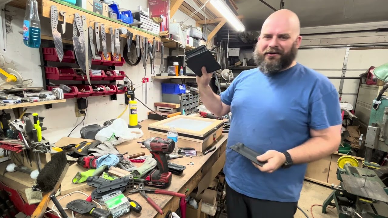 How I make a kydex screwdriver sheath