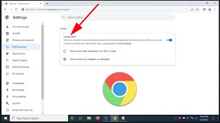 How to Enable Energy Saver Mode in Google Chrome on Windows 10? screenshot 4