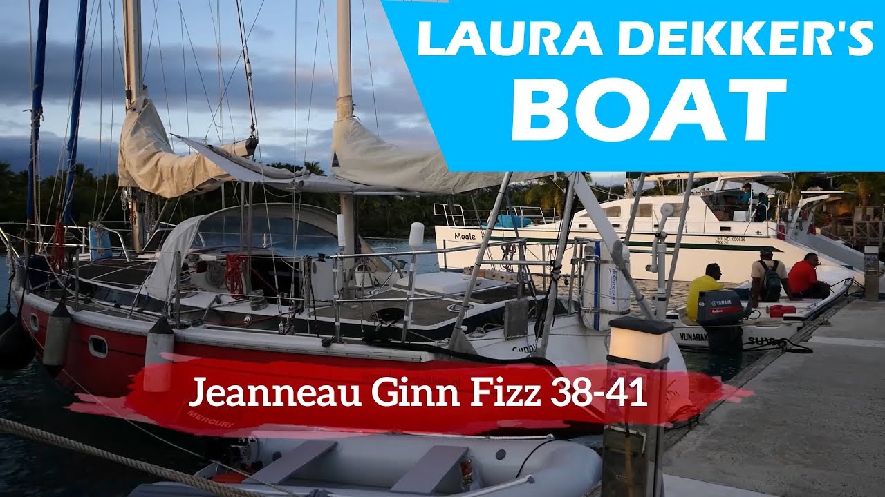 Laura Dekker’s Jeanneau Ginn Fizz – Boat tour Tuesday