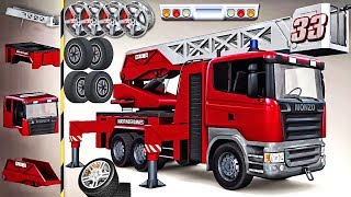 Emergency Car Factory - Builds Fire Truck 3D 2 screenshot 2