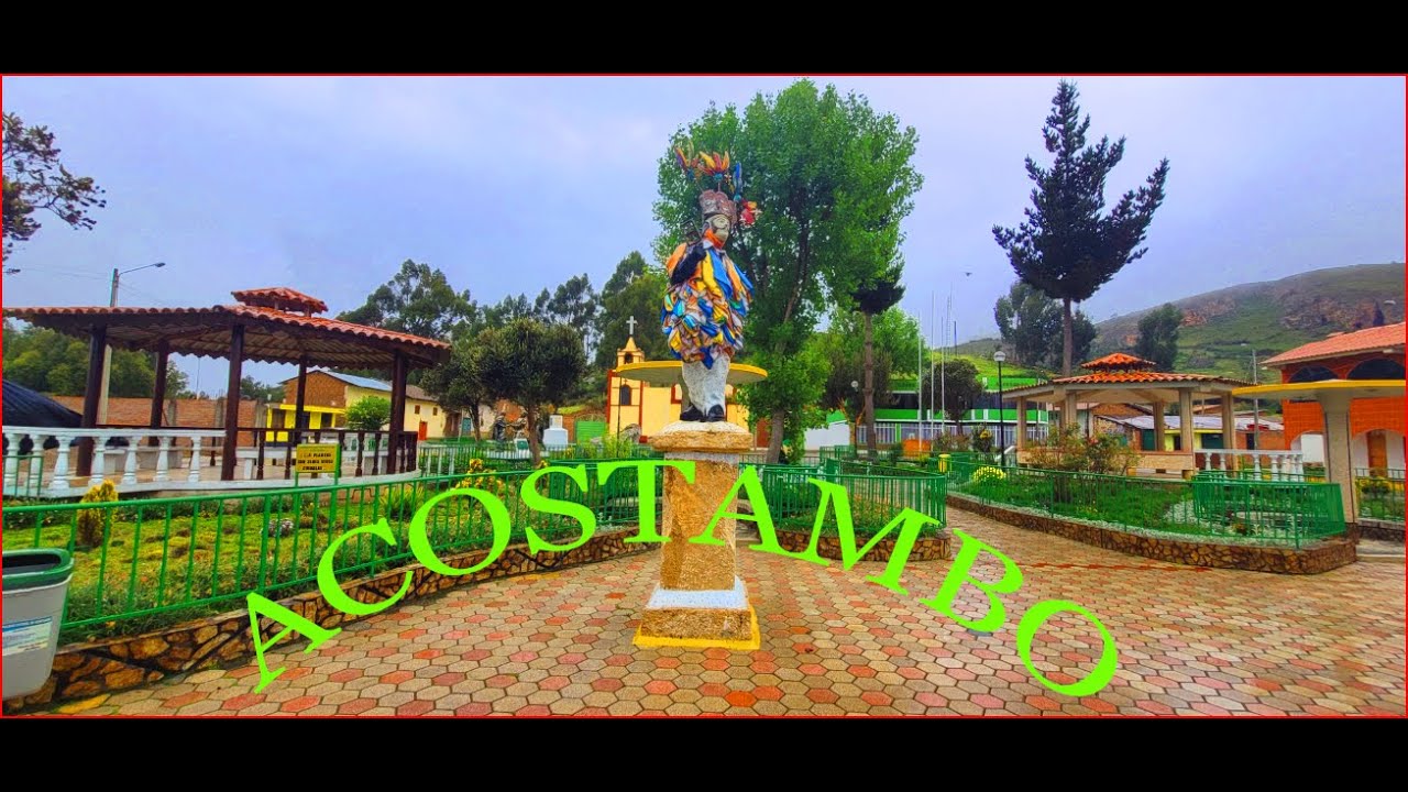 Machos y Capachos en Acostambo.