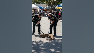 Police rescuing an Lizard from a python.