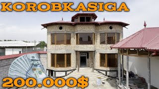 Korobkasiga 200.000 dollar ketgan uyni abzorini ko'rishga tayyormisiz?