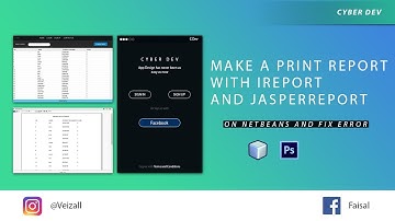 Make a print report with ireport and jasperreport on netbeans and Fix error
