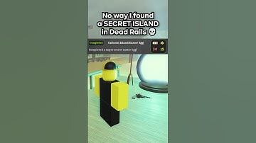 Roblox Dead Rails New Secret Unicorn Island | How To Get Unicorn Island Easter Egg In Dead Rails